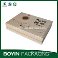 Fashionable design customize rigid paper boxes for tea packaging